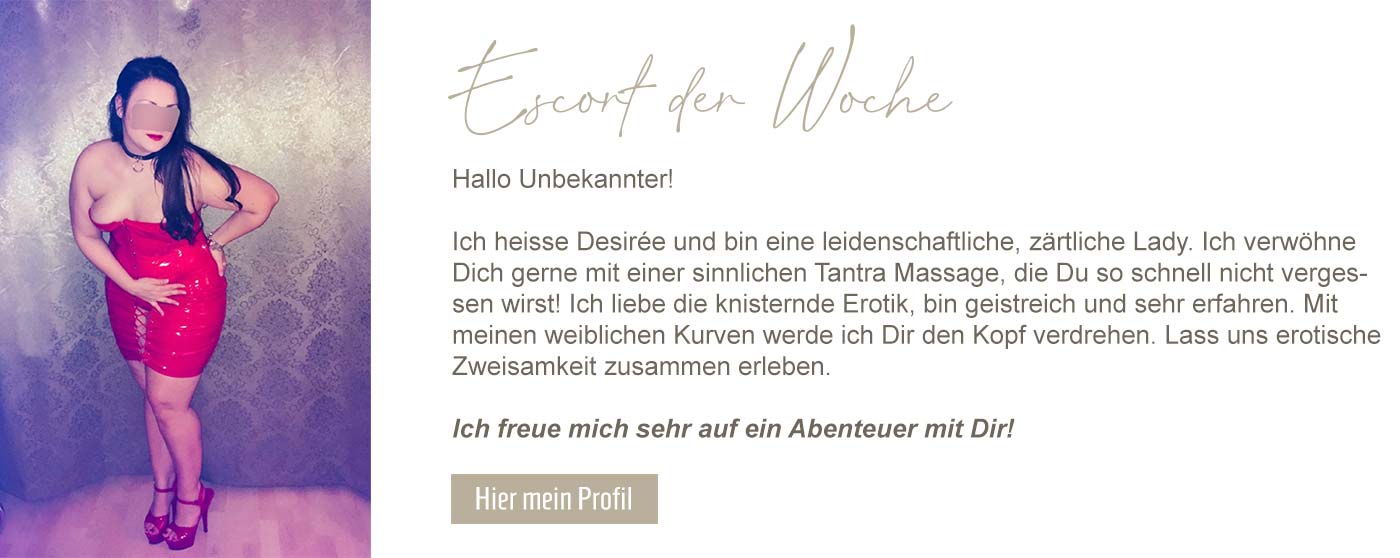 Grande Dame Escort - Escort der Woche Desirèe