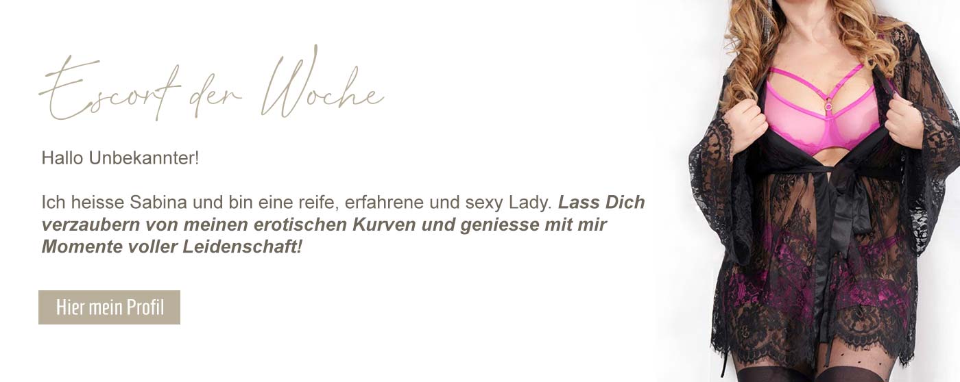 Grande Dame Escort - Escort der Woche Sabina